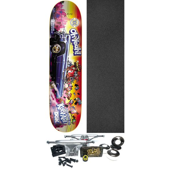 DGK Skateboards x Kool-Aid in the Mix Skateboard Deck - 7.9" x 31.75" - Complete Skateboard Bundle